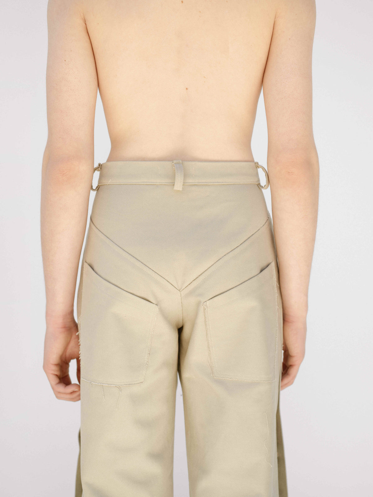 “El Bailarín” Trousers, Azul marino, detail