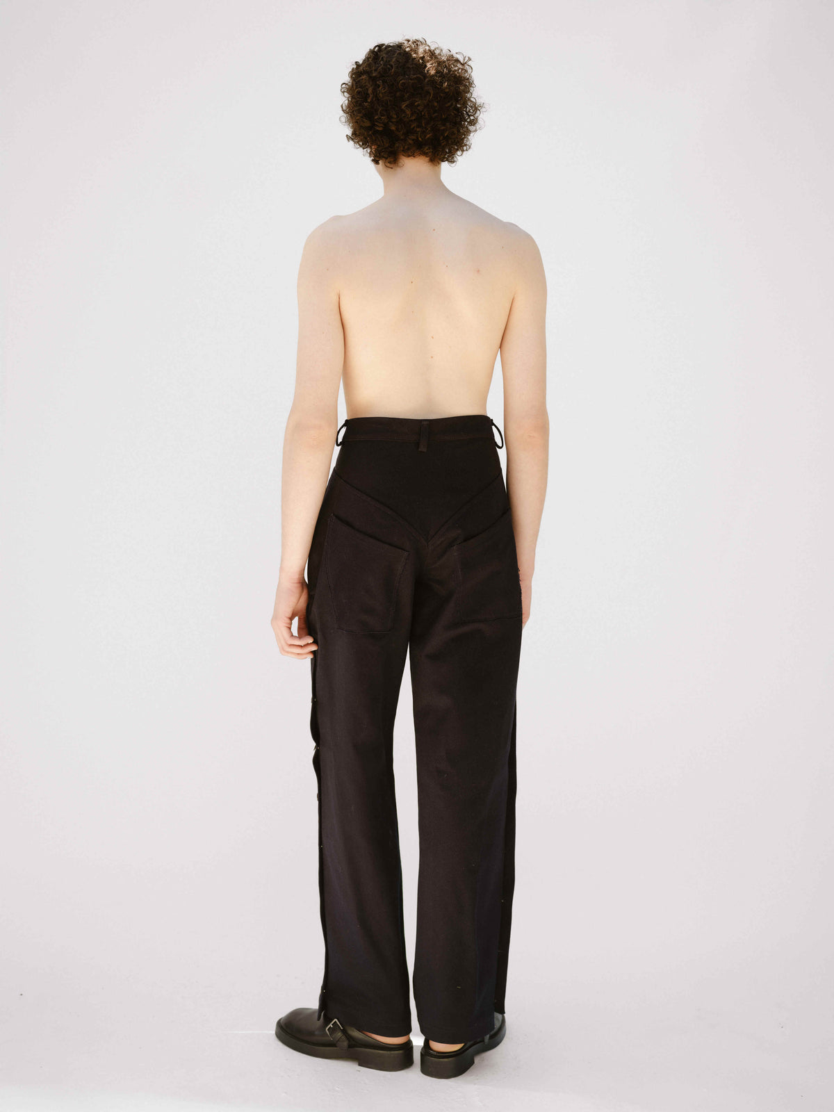 “El Bailarín” Trousers, Azul marino